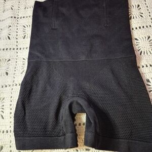 High-Waist Black Women’s Shapewear Shorts - Tummy & Thigh Smoothing